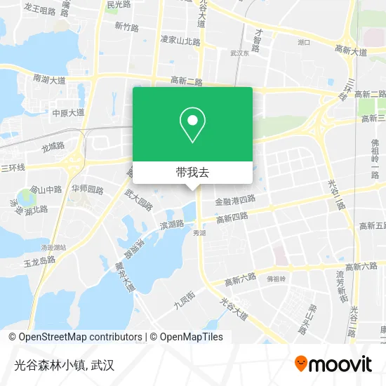 光谷森林小镇地图