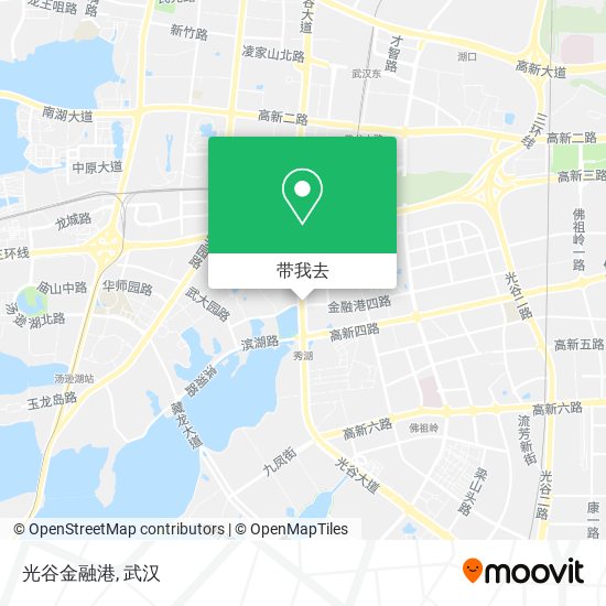 光谷金融港地图