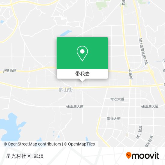 星光村社区地图