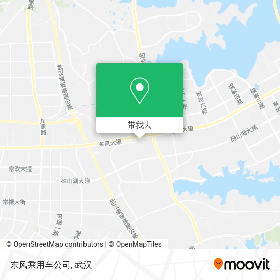 东风乘用车公司地图