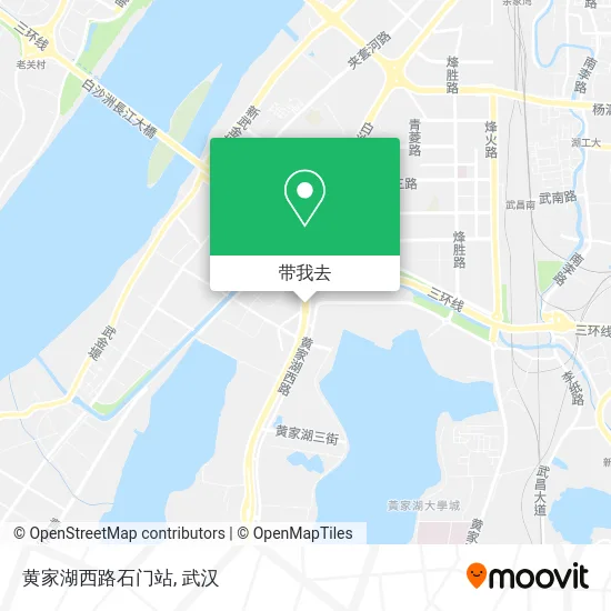 黄家湖西路石门站地图