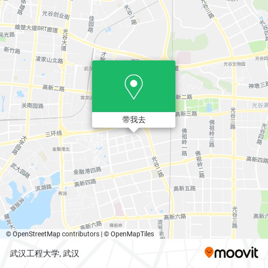 武汉工程大学地图