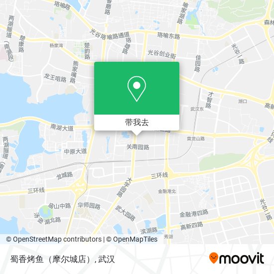 蜀香烤鱼（摩尔城店）地图