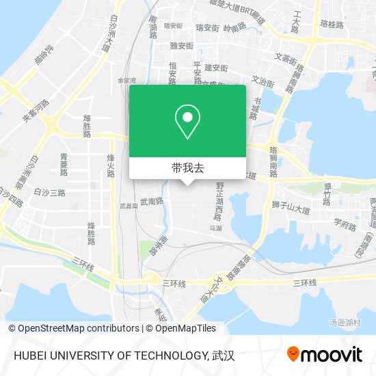HUBEI UNIVERSITY OF TECHNOLOGY地图