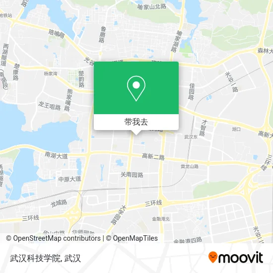 武汉科技学院地图