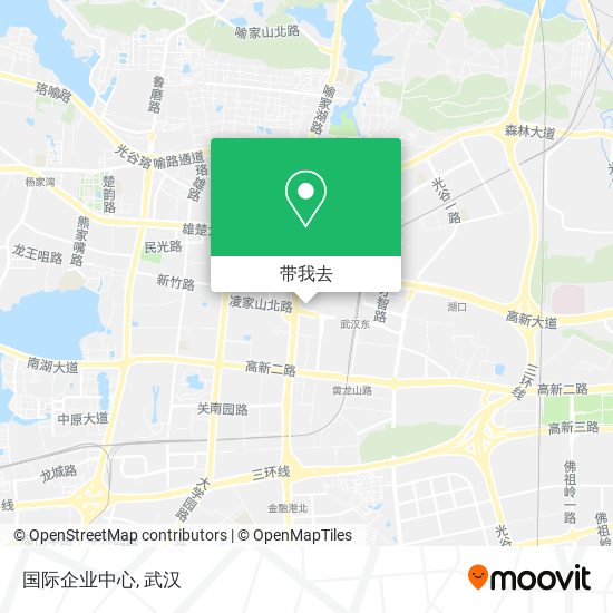 国际企业中心地图