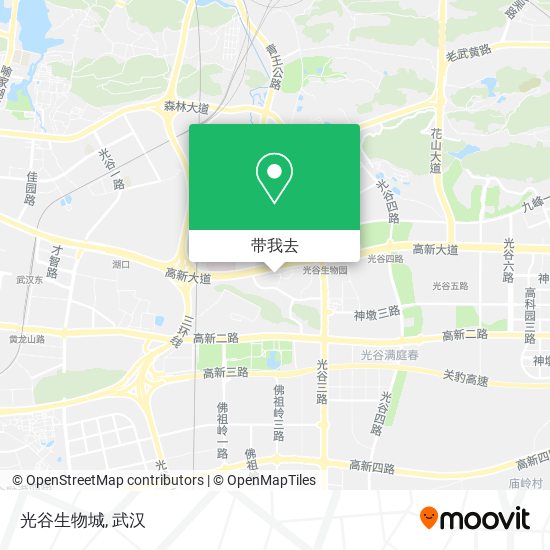 光谷生物城地图