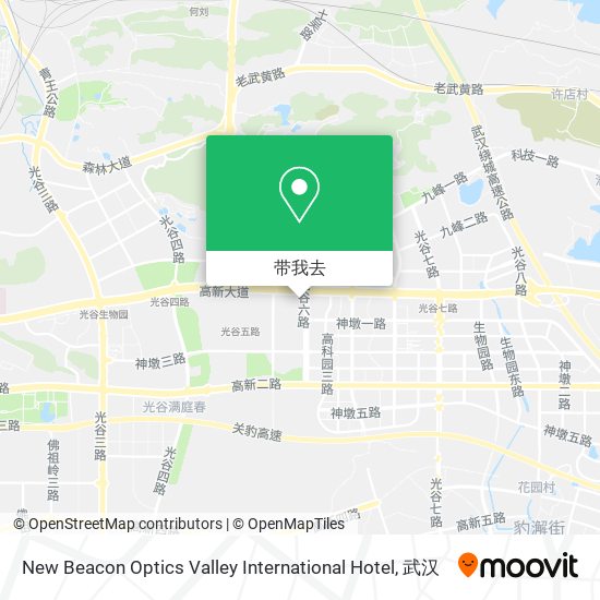 New Beacon Optics Valley International Hotel地图