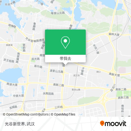 光谷新世界地图