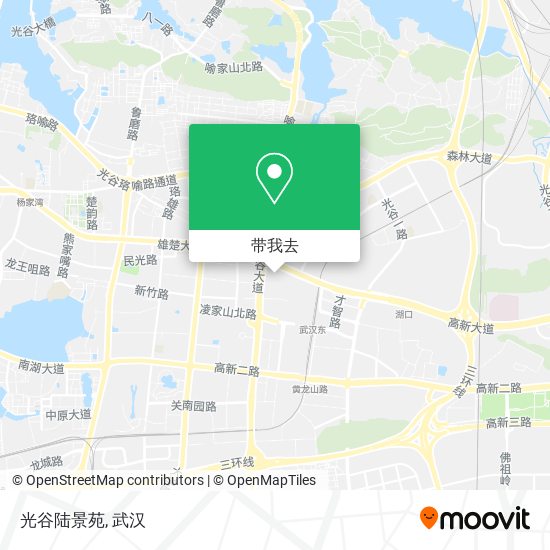 光谷陆景苑地图