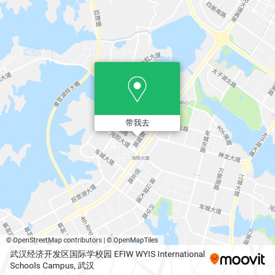 武汉经济开发区国际学校园 EFIW WYIS International Schools Campus地图