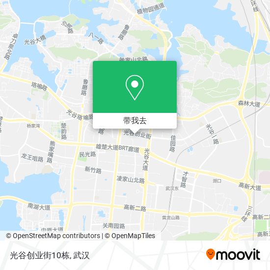 光谷创业街10栋地图