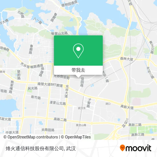 烽火通信科技股份有限公司地图