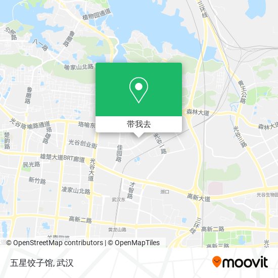 五星饺子馆地图