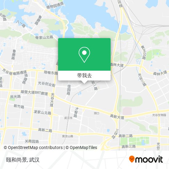 颐和尚景地图