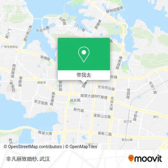 非凡丽致婚纱地图