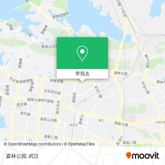 森林公园地图