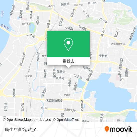 民生甜食馆地图