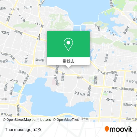 Thai massage地图