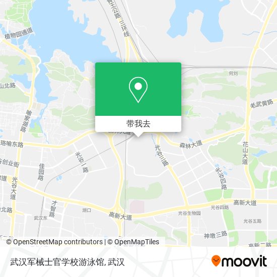 武汉军械士官学校游泳馆地图