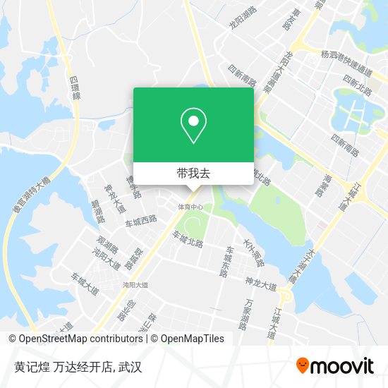 黄记煌 万达经开店地图
