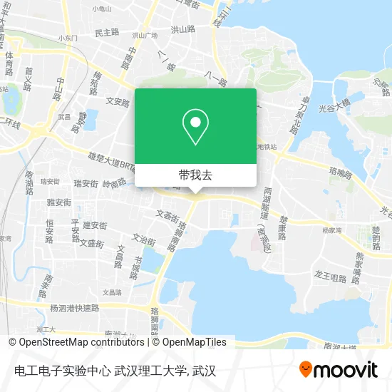 电工电子实验中心 武汉理工大学地图