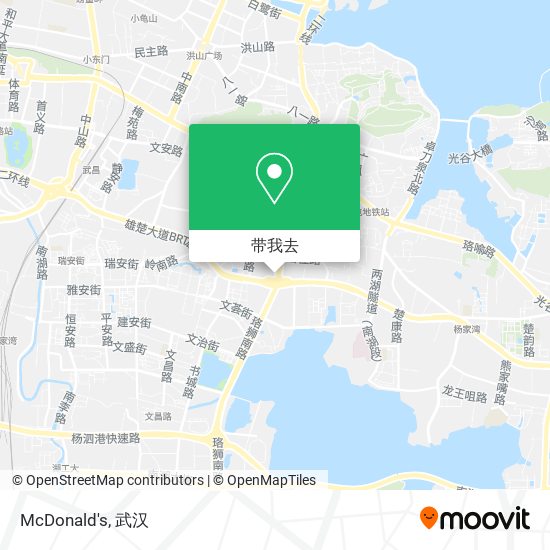 McDonald's地图