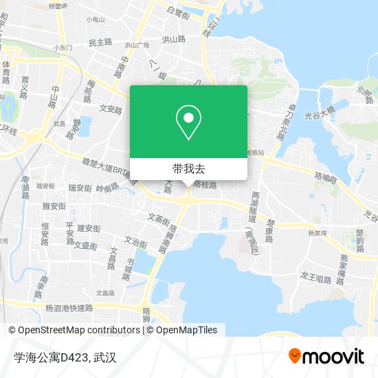 学海公寓D423地图