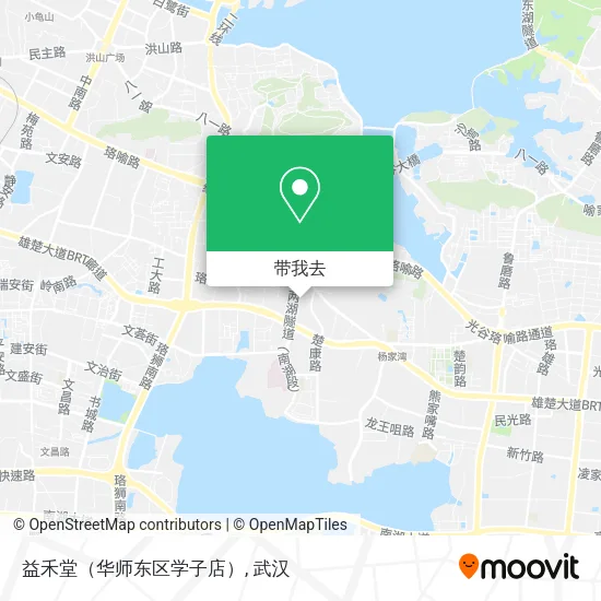 益禾堂（华师东区学子店）地图
