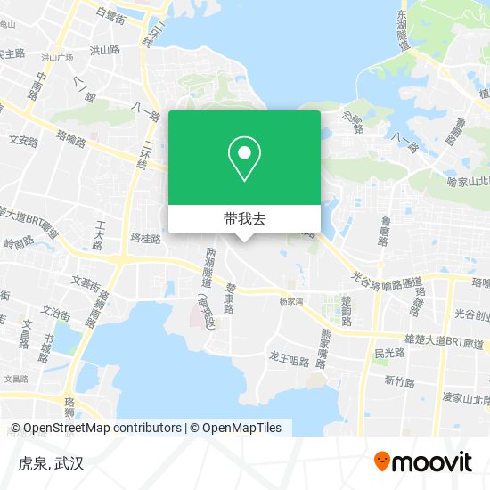 虎泉地图