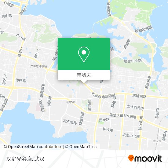 汉庭光谷店地图