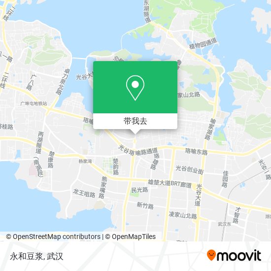 永和豆浆地图