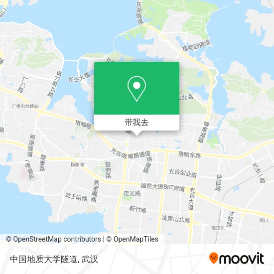 中国地质大学隧道地图