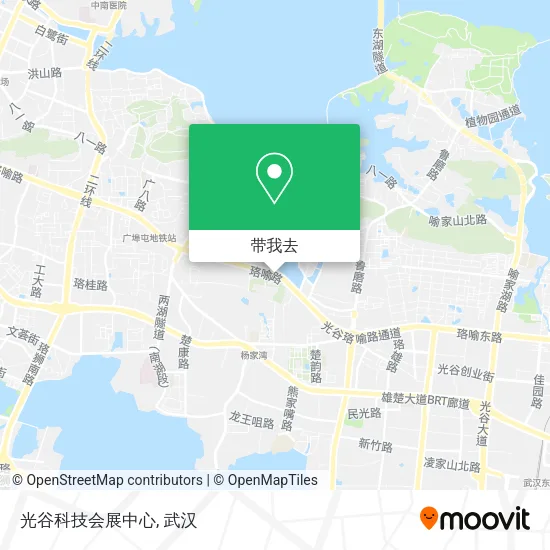 光谷科技会展中心地图