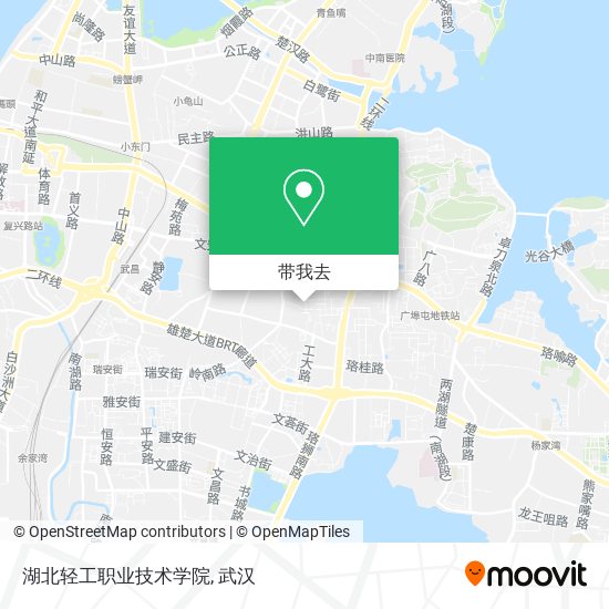 湖北轻工职业技术学院地图