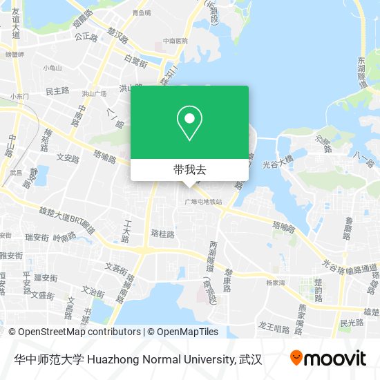 华中师范大学 Huazhong Normal University地图