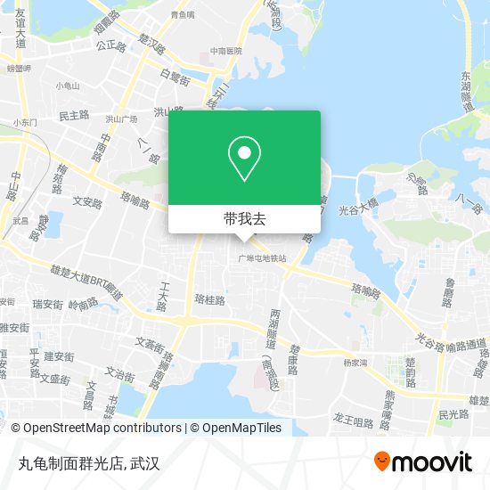 丸龟制面群光店地图