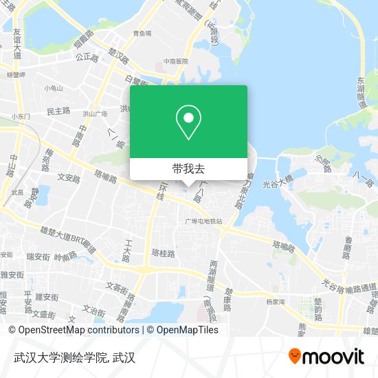 武汉大学测绘学院地图