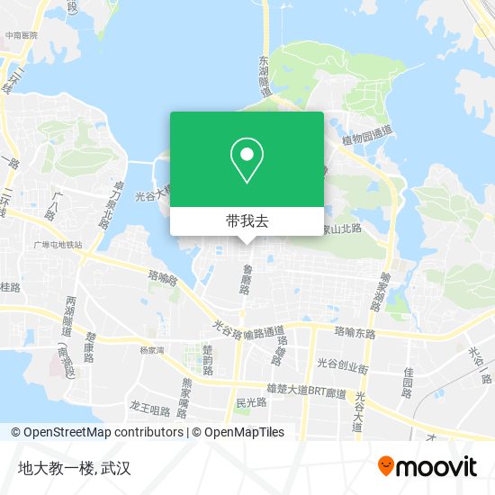 地大教一楼地图