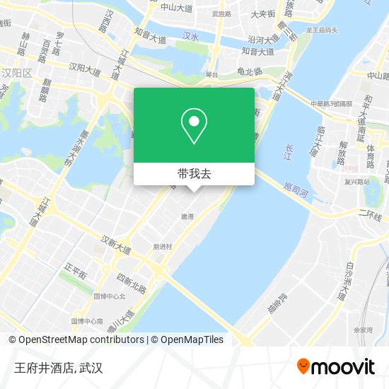 王府井酒店地图