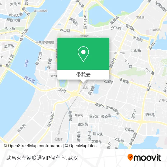 武昌火车站联通VIP候车室地图