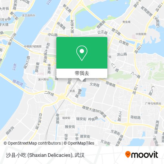 沙县小吃 (Shaxian Delicacies)地图