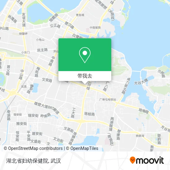湖北省妇幼保健院地图