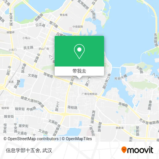 信息学部十五舍地图