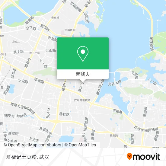 群福记土豆粉地图