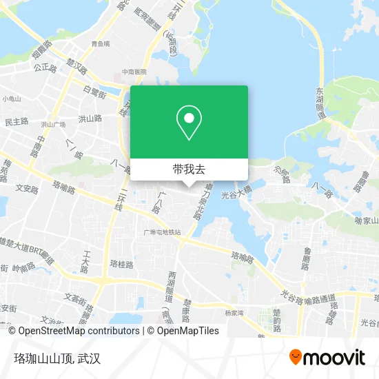 珞珈山山顶地图