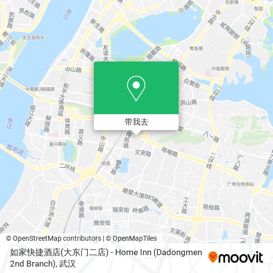 如家快捷酒店(大东门二店) - Home Inn (Dadongmen 2nd Branch)地图