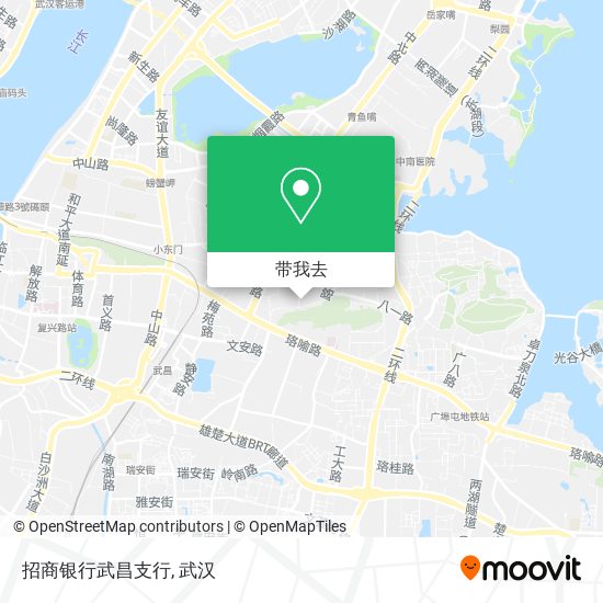招商银行武昌支行地图