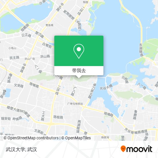 武汉大学地图
