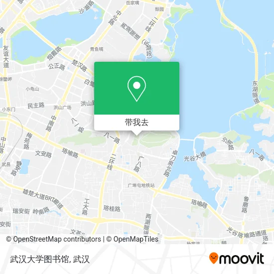 武汉大学图书馆地图